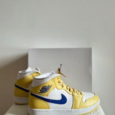 Air Jordan lemon wash jaune