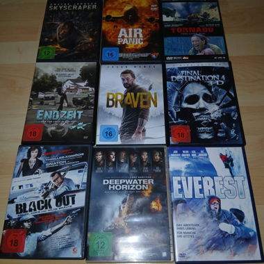 DVD Film Set (9 Movies)