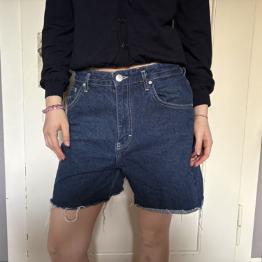 Blue Denim Shorts