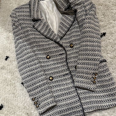 Zara Tweed Blazer Jacket