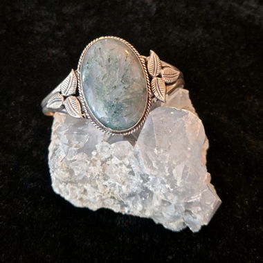 Bracciale in agata muschiata