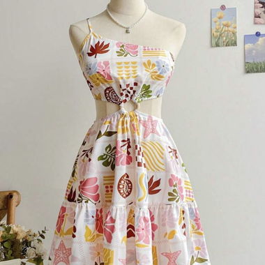 Robe d'été à motif floral