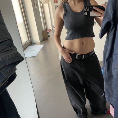 BLACK CROPTOP