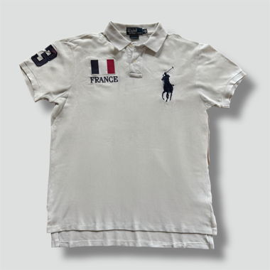 Polo Ralph Lauren France white poloshirt