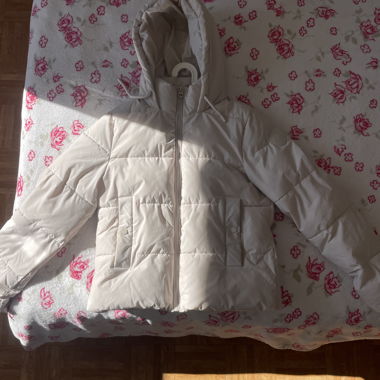 Beige Jacke