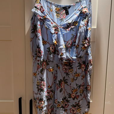 Floral Short Jumpsuit