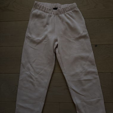 White kids' jogging pants