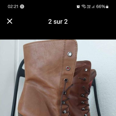 Bottines Cuir