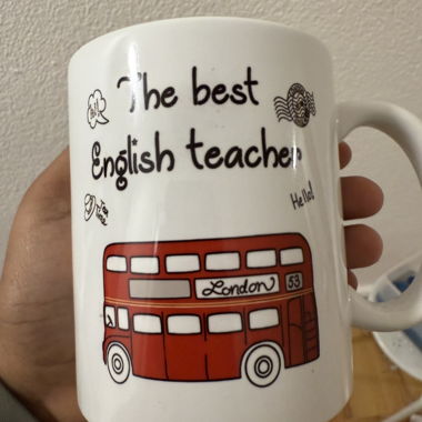 Tasse pour professeur d’anglais