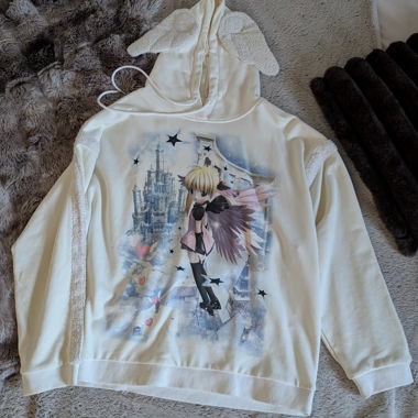 Cfierce Alternative Hoodie / Angel Printed Hoodie