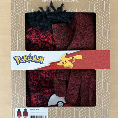 Guanti e cappello pokemon