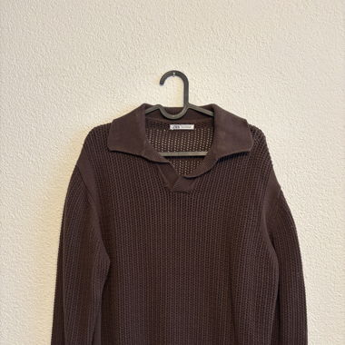 Langarm Strickoberteil