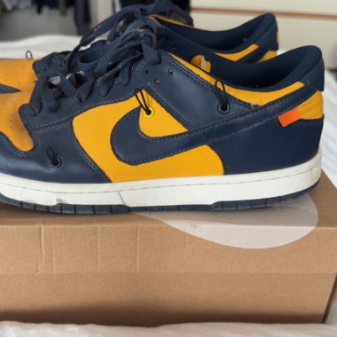NIKE X OFF-WHITE DUNK MICHIGAN