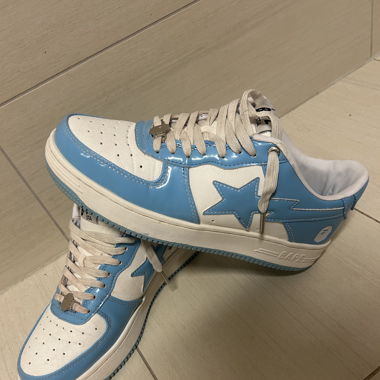 Bapesta Low „light blue“