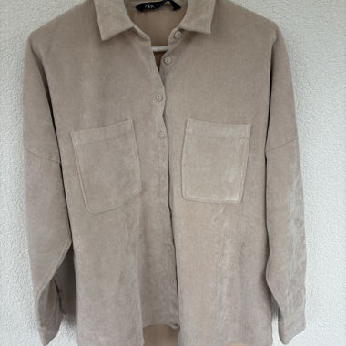 Camicia Zara beige, taglia S