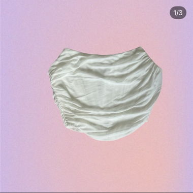 Haut bustier blanc 