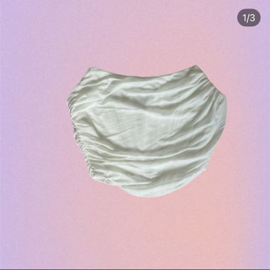 Haut bustier blanc 