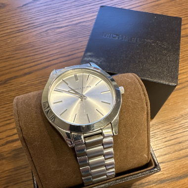 Michael Kors Watch Silver 32MM
