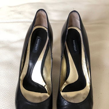 Pumps High Heels NAVYBOOT made Italy schwarz Gr 40
