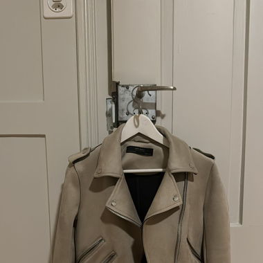 Wildleder Zara Jacke