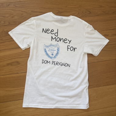 T-shirt Dom Perignon blanc