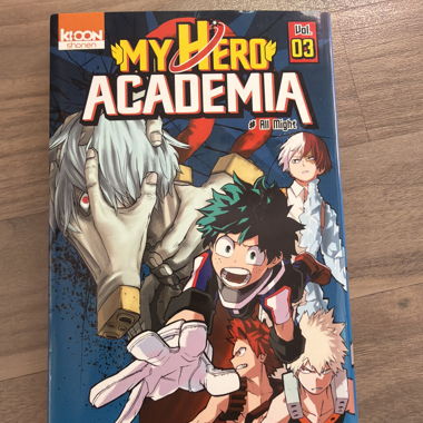 Manga My Hero Academia Vol. 03