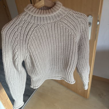 Maglione a maglia grossa