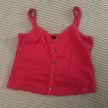 Top Corto Rosa