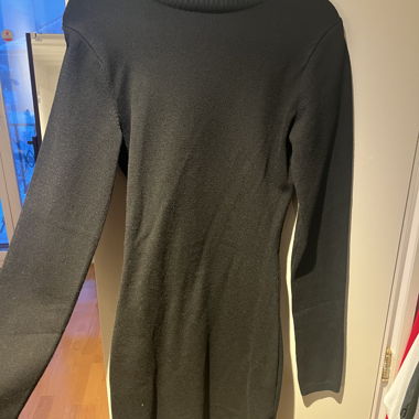 High-neck dress