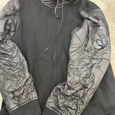 C.P. Company hybrid jacket black size M