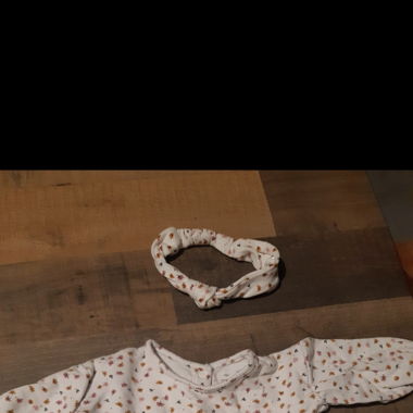 Robe et bandeau bébé 6 mois vertbaudet 