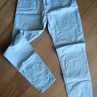 EDC Light Blue Cotton Women’s Pants 38
