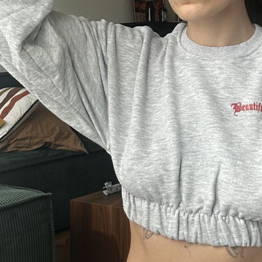 Crop top long sleeves