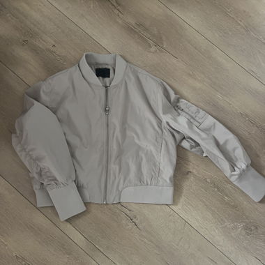 Veste bomber grise