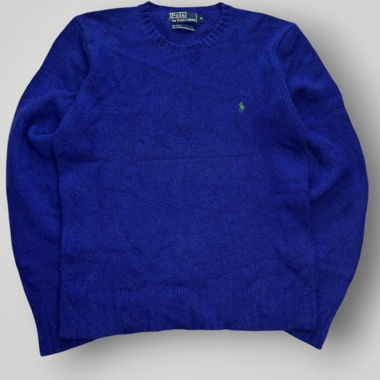 Pull bleu Polo Ralph Lauren en laine M