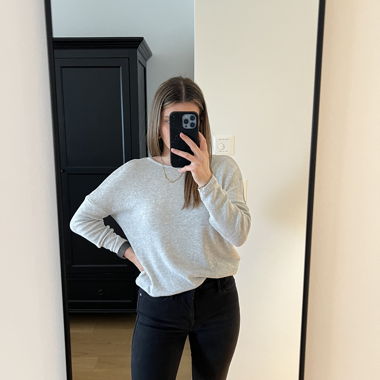 Topshop Pullover grau