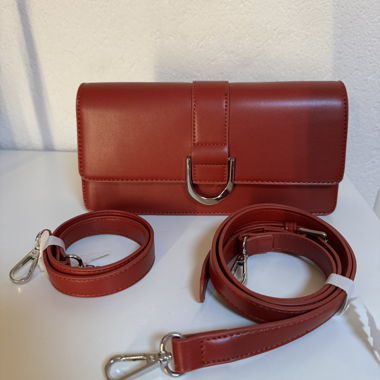 Sac à main / pochette bandoulière rouge 