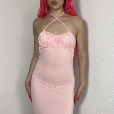 Pink elegant dress💗