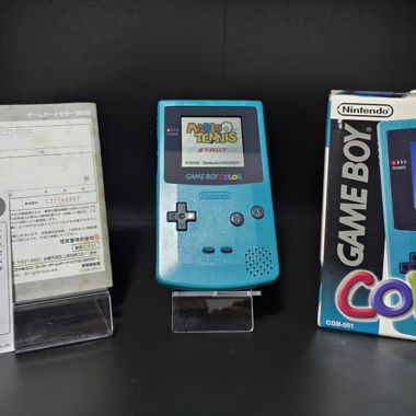 Console Nintendo Game Boy Color – Turquoise – Boîte d'origine (JAP)