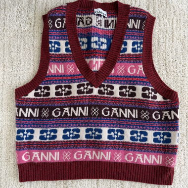 GANNI Strickweste