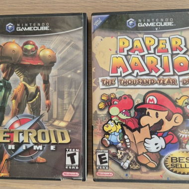 Paper Mario Metroid Gamecube US version