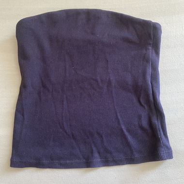 Haut bandeau en bleu marine