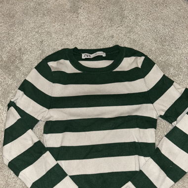 Cropped Top langarm