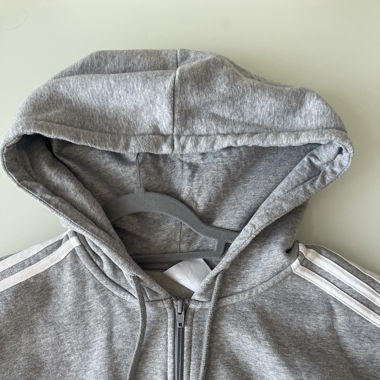 Grey Adidas Training Jacket - Like New!