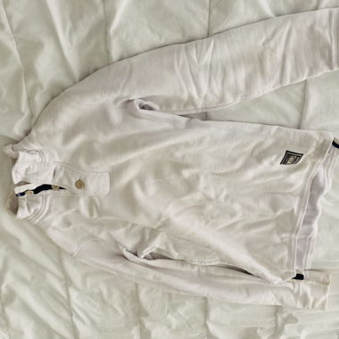 Superdry sweat-shirt manches longues blanc taille M