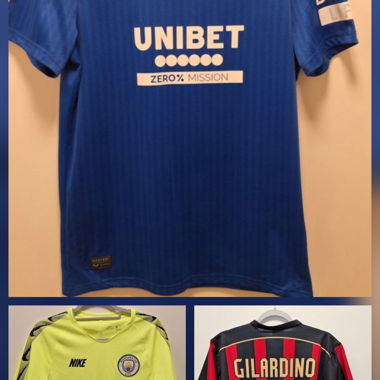Set de 3 maillots de football S