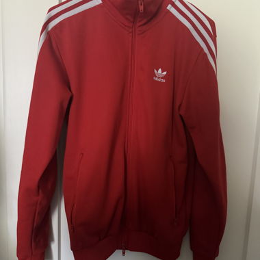 Veste d'entraînement Adidas rouge