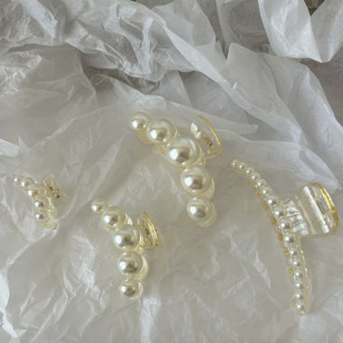Perlen Haarklammern - 4er Set