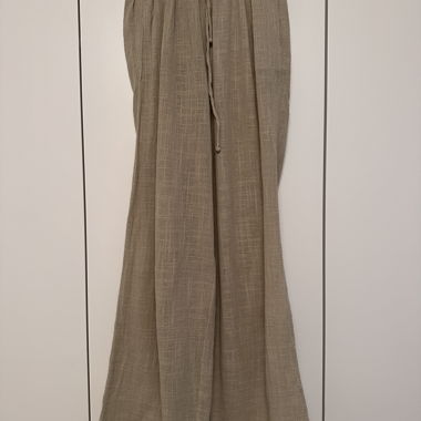 Linen trousers Bershka