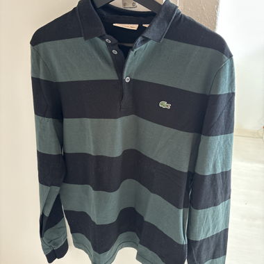 Lacoste Streifen-Poloshirt
